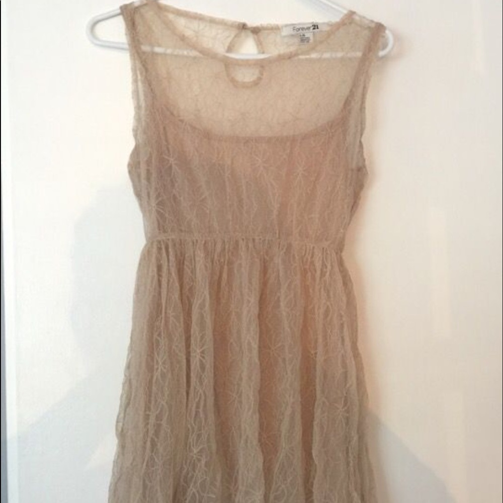 Cream Dress